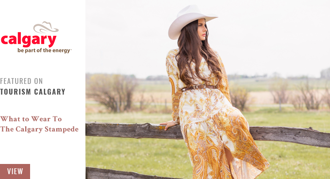 What to Wear to The Calgary Stampede | JustineCelina x Tourism Calgary