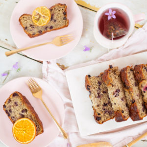 Gluten Free Saskatoon Citrus Banana Bread | Free of dairy, gluten and refined sugar and full of healthier, natural substitutions perfect for those with food allergies, intolerances or sensitivities | Best Saskatoon Berry Recipes | Saskatoon Berry Recipes Gluten Free | Clean Banana Bread Recipe | Saskatoon Banana Bread | Banana Saskatoon Loaf | Healthy Gluten Free Banana Bread | Calgary Clean Food Blogger, Recipe Developer and Food Stylist // JustineCelina.com
