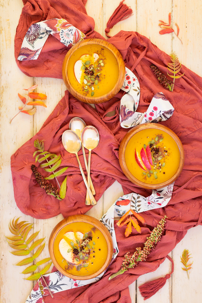 Autumn Carrot and Sweet Potato Soup - Once Upon a Chef