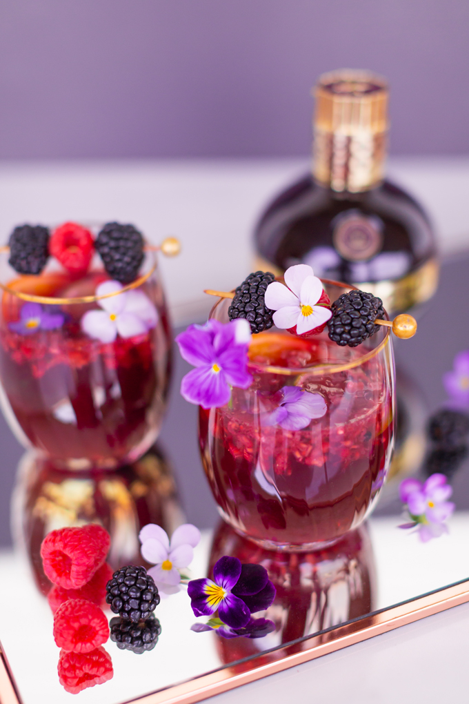 Raspberry Sangria with Homemade Simple Syrup — Marley's Menu