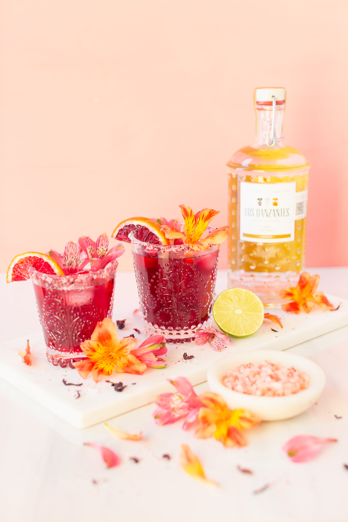 Hibiscus Blood Orange Mezcalritas | Blood Orange Margarita | Hibiscus Mezcal Cocktail | Hibiscus Mezcal Margarita | Hibiscus Salt | Mezcalerita Drink | Best Mezcal Oaxaca | Mezcal Margarita Recipe | Hibiscus Margarita Recipe | Hibiscus Mezcal Cocktail | Oaxaca Hibiscus Margarita Recipe | Hibiscus Margarita Cointreau | Refined Sugar Free Margarita | Agua de Jamaica Margarita | Calgary Food Photographer and Stylist | Calgary Lifestyle, Food and Cocktail Blogger // JustineCelina.com