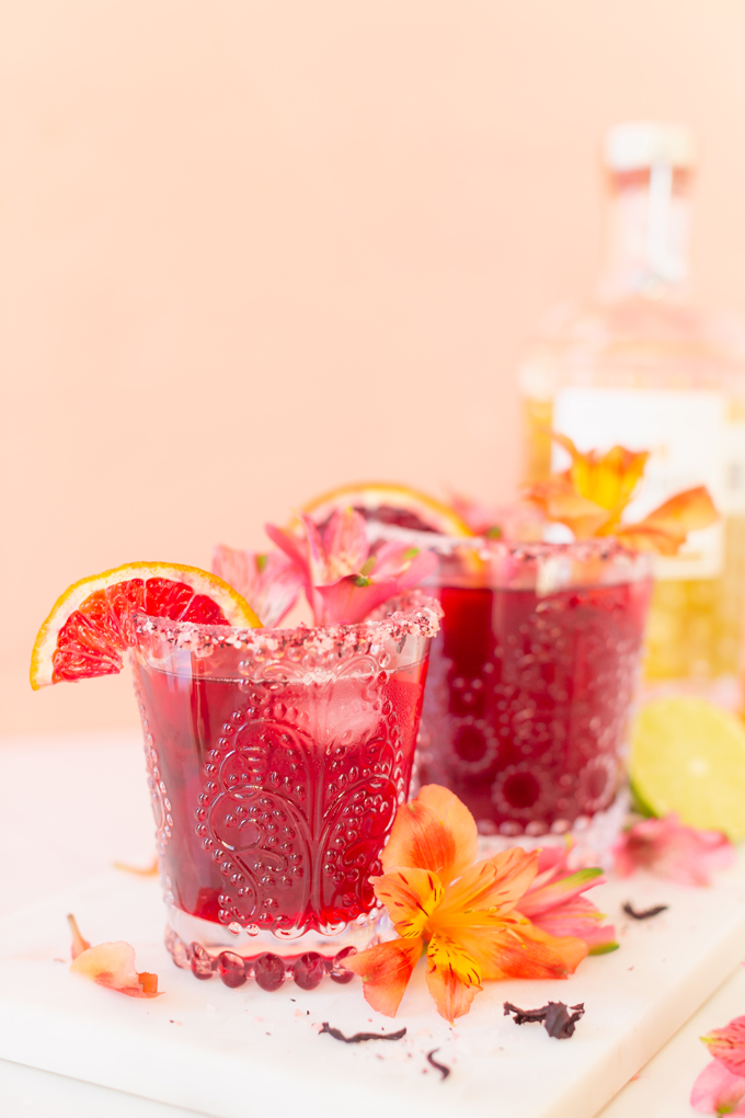 Hibiscus & Mezcal Pitcher Cocktails – Vanilla Bean