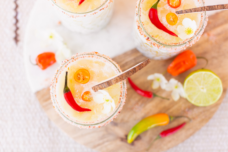 Creamy Coconut Mango Mezcalritas | Mango Margarita | Coconut Mango Margarita | Smoky Mezcal Cocktails | Mango Mezcal Margarita | Tajín Salted Rim | Mezcalerita Drink | Best Mezcal Oaxaca | Mezcal Margarita Recipe | Simple Mezcal Cocktails | Vegan Mezcal Cocktail | Oaxacan Mezcalrita Recipe | Mango Margarita Cointreau | Dairy Free Mango Coconut Cocktail | Refined Sugar Free Margarita | Calgary Cocktail Photographer and Stylist | Calgary Lifestyle, Food and Cocktail Blogger // JustineCelina.com