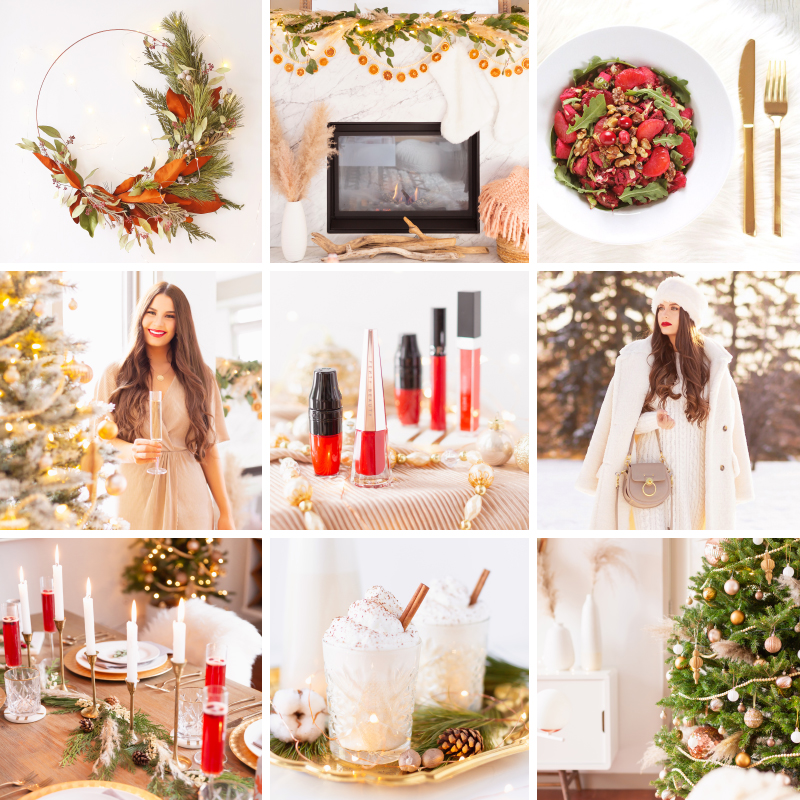 Ultimate Holiday Inspiration Roundup | 30 creative, fun and easy fashion, beauty, fragrance, entertaining, food, cocktail, decor and DIY ideas to inspire your 2021 holiday season | Holiday Ideas 2021 | Holiday Ideas 2021 | Quarantine Christmas Ideas | 2021 Christmas Crafts | Holiday Beauty 2021 | Holiday 2021 Recipes | Holiday 2021 Cocktails | Christmas 2021 Outfit Ideas | Creative 2021 Christmas Ideas | Best Holiday Ideas Blog | Calgary Lifestyle Blogger // JustineCelina.com