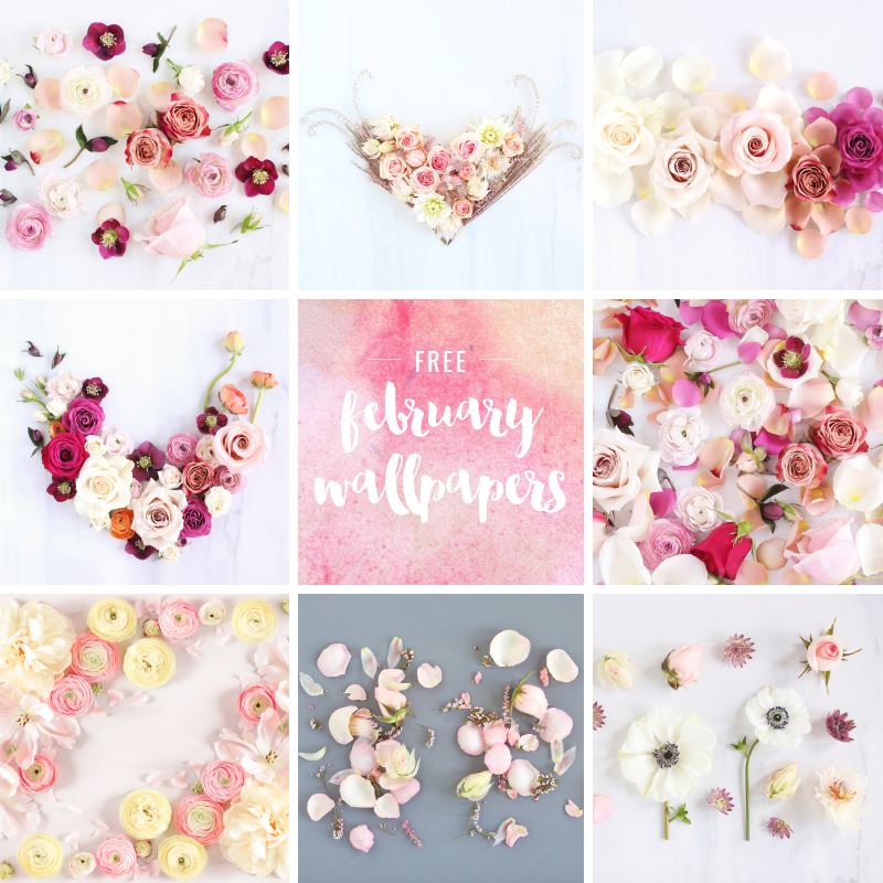 Free Downloadable Tech Backgrounds for February 2022  The Everygirl